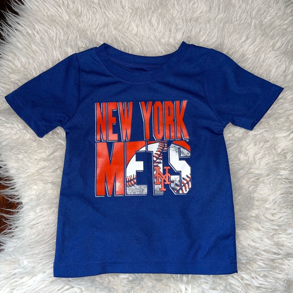 Team Athletics Toddler’s New York Mets Tee